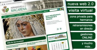 Pesentación New Official website of the Brotherhood