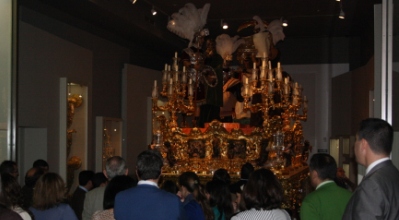 The Brotherhood of Calvary, Huelva, visit the Macarena