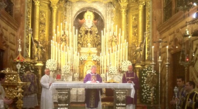 Resumption of Masses half past eleven in the Basilica de la Macarena