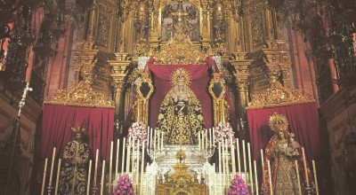 El Altar Mayor del cincuentenario de la Basílica