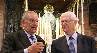 Acto de ofrenda del Azahar para el paso de palio