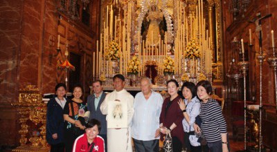 Peregrinación de hermanos macarenos de Filipinas
