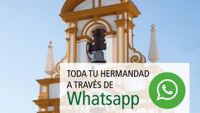 Toda la Hermandad a través de WhatsApp