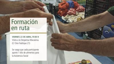 Visita a la Despensa Macarena dentro del programa Formación en ruta