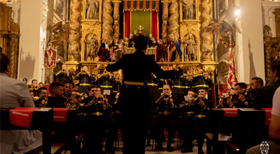 La Centuria Romana Macarena abre el II Ciclo de Conciertos Solidarios «Fe, Caridad y Música» en la Iglesia de los Terceros